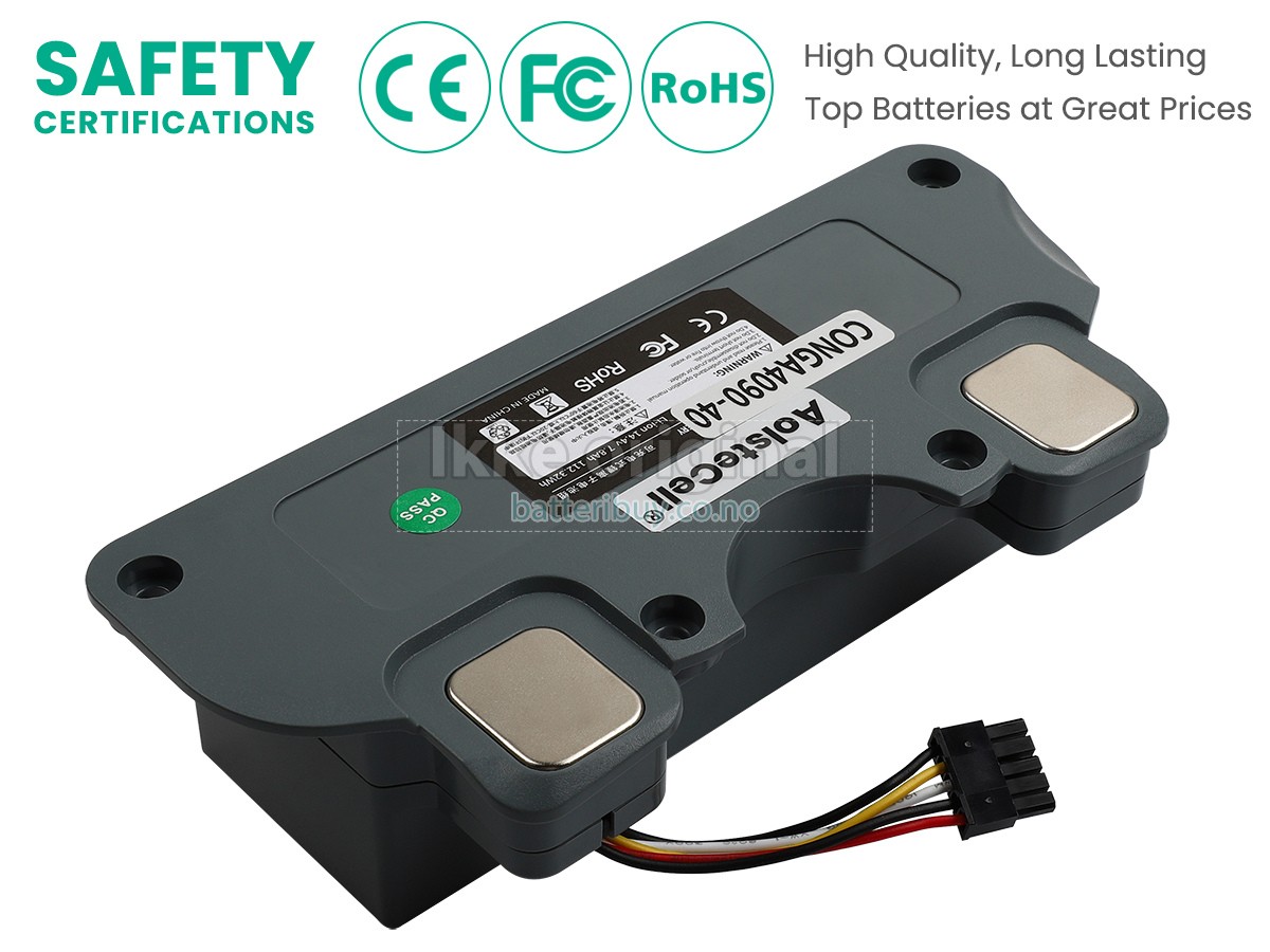 Cecotec CONGA 4090 batteri