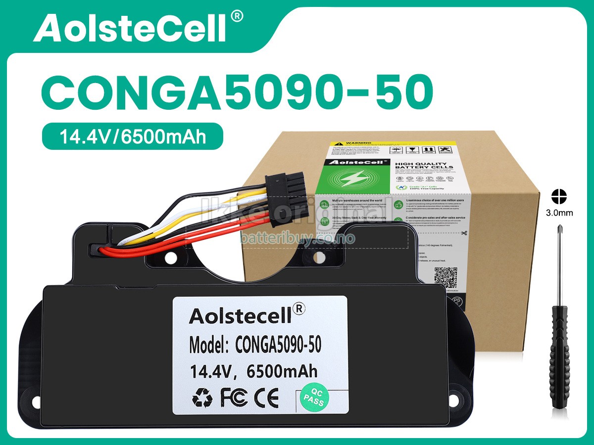 Cecotec CONGA 5090 batteri