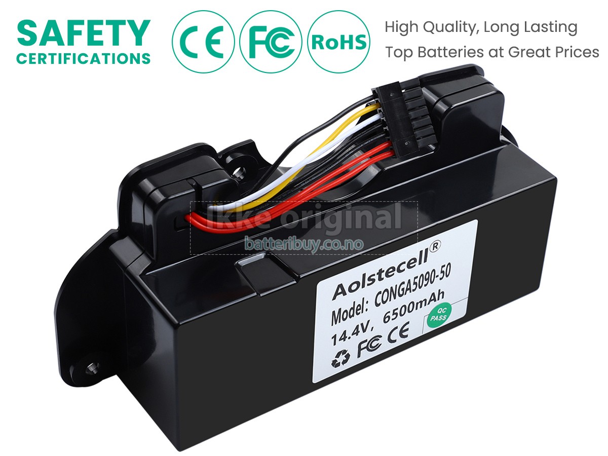 Cecotec CONGA 5090 batteri