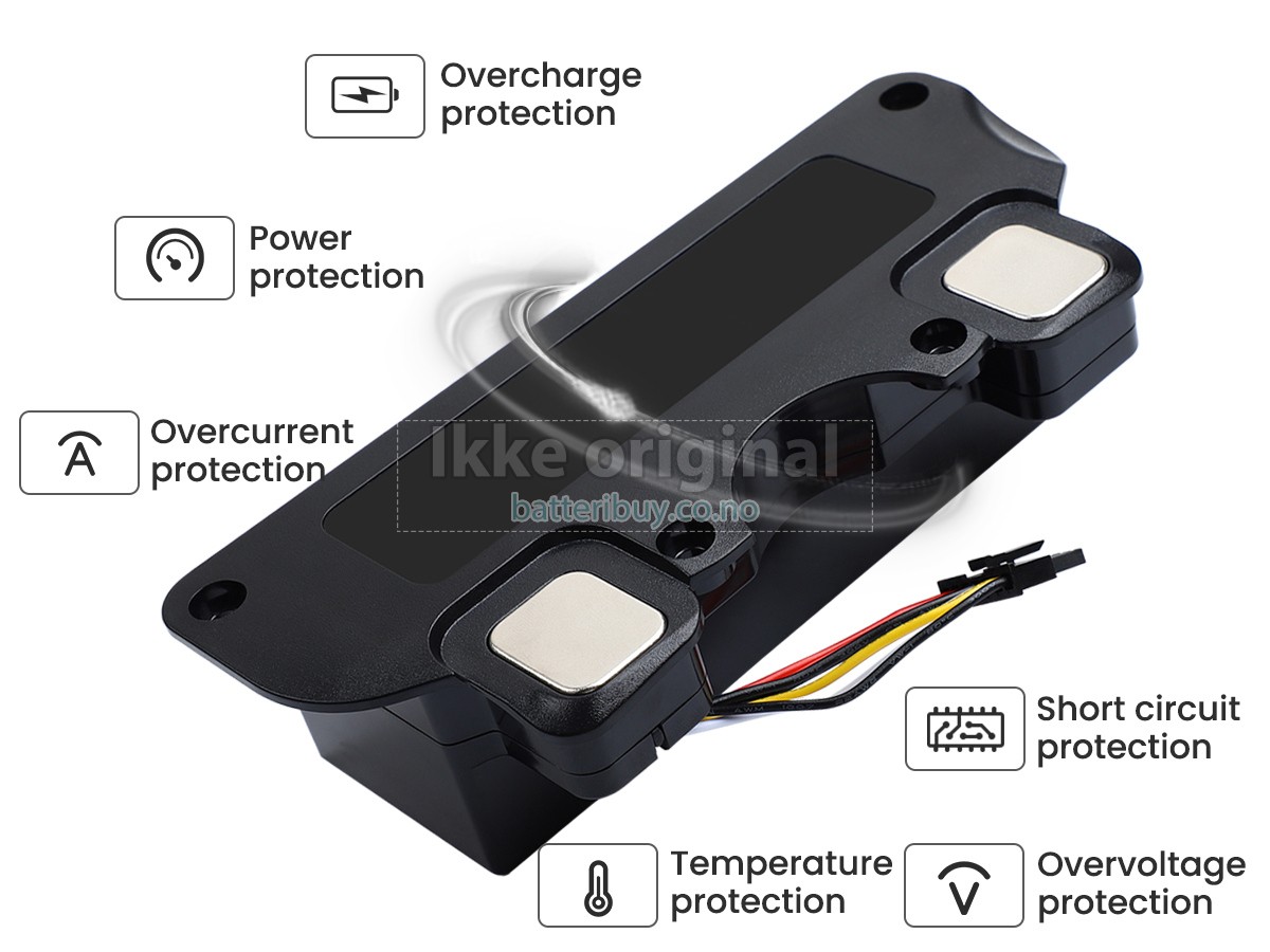 Cecotec CONGA 5090 batteri