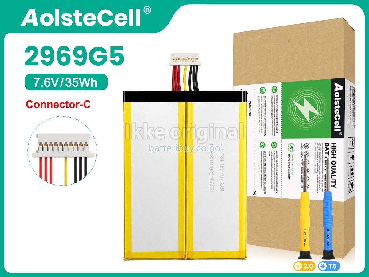 CHUWI 2969G5 batteri