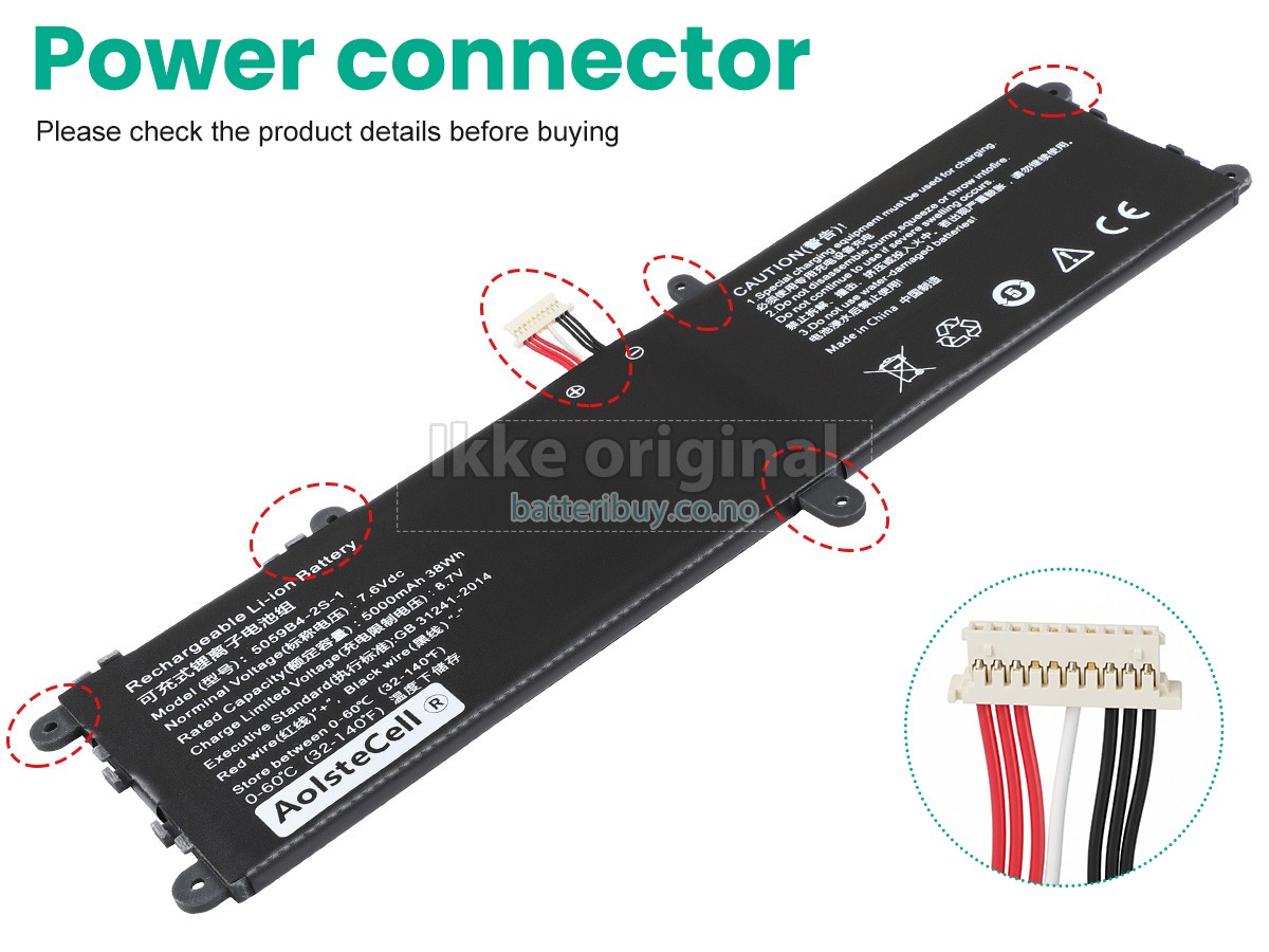 CHUWI 5059B4-2S1P batteri