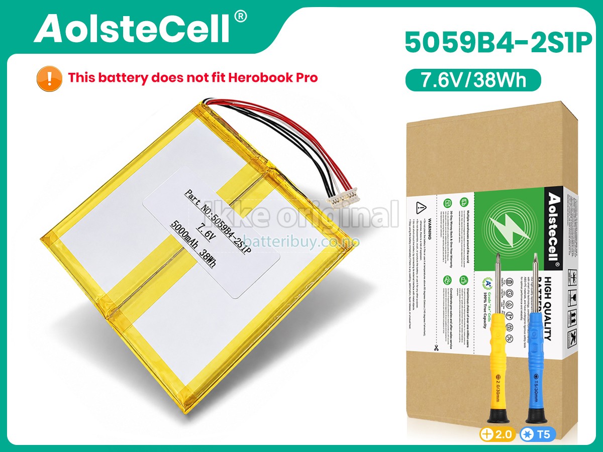 CHUWI HEROBOOK PRO+ batteri