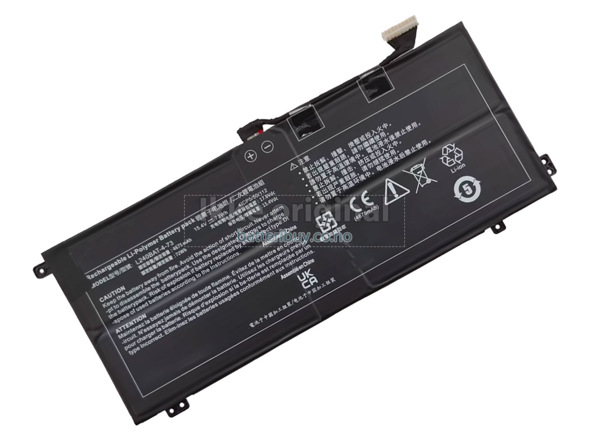 Clevo 6-87-L240S-74B00 batteri