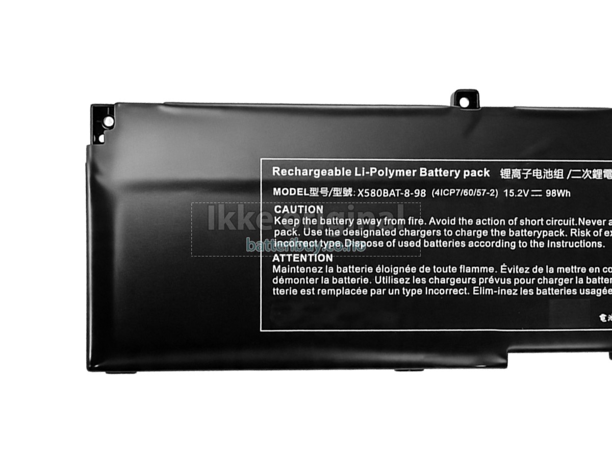 Clevo 6-87-X580S-94J00 batteri