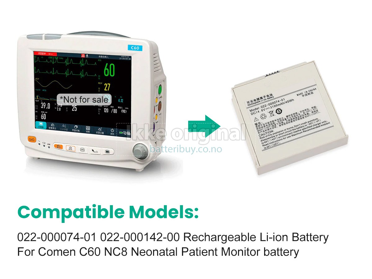 Comen LIV148C3100S01A batteri