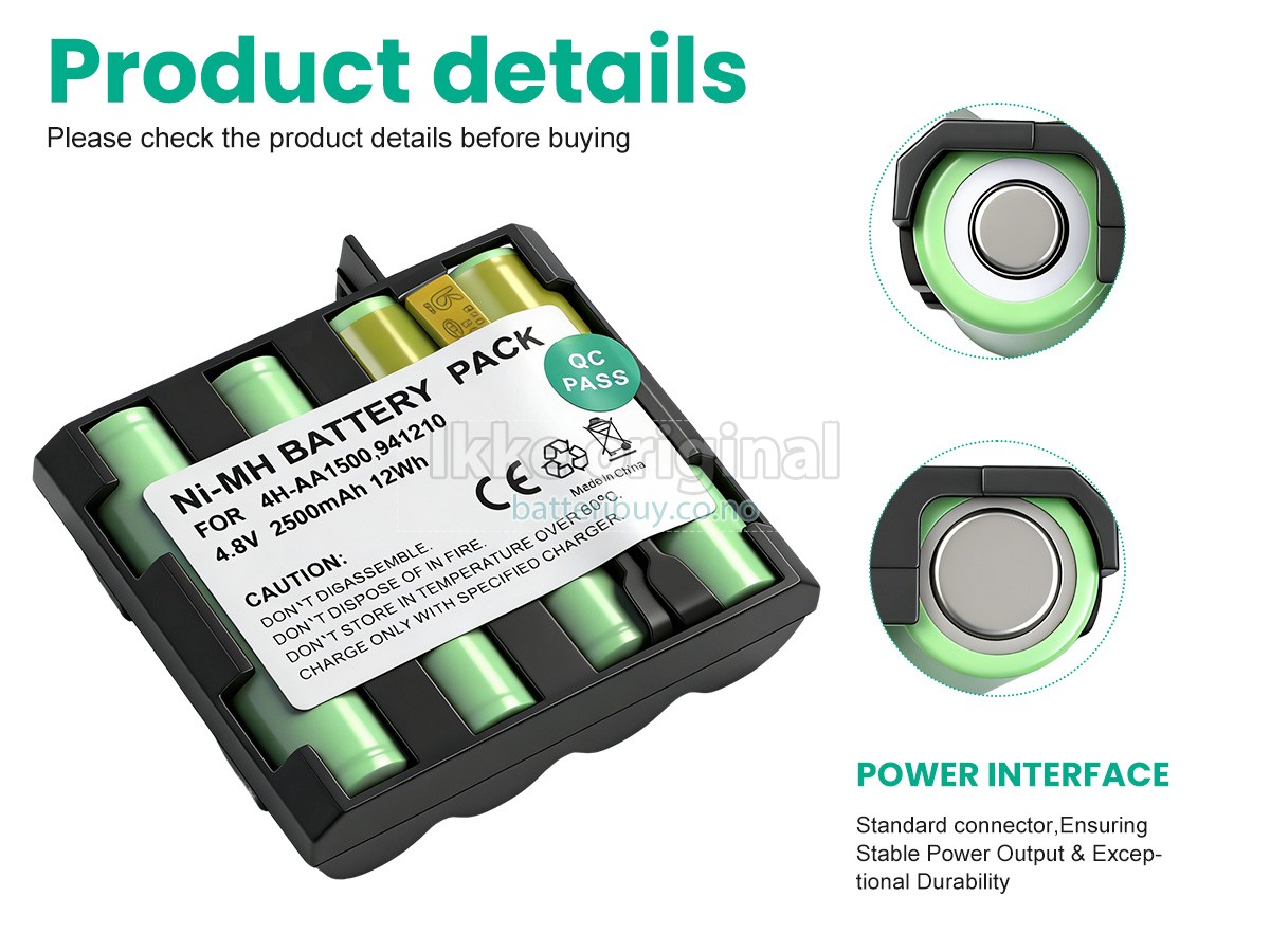 Compex 4H-AA1500 batteri