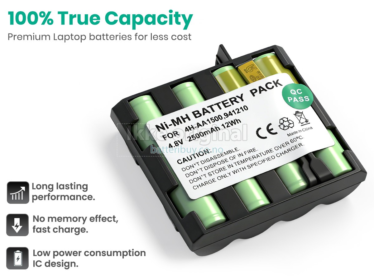 Compex 4H-AA1500 batteri