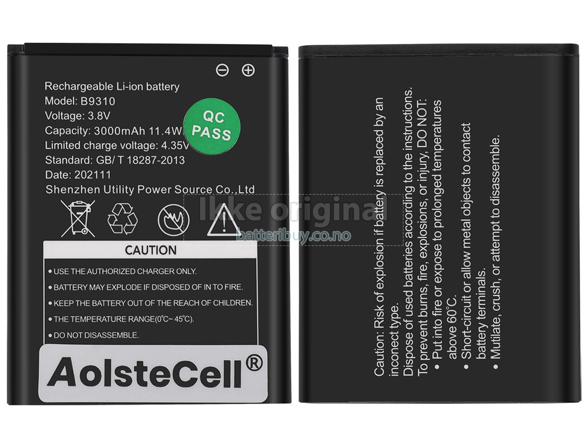 D LINK B9310 batteri