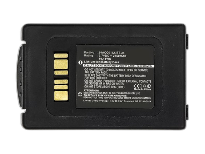 Batteri til Datalogic BT-34