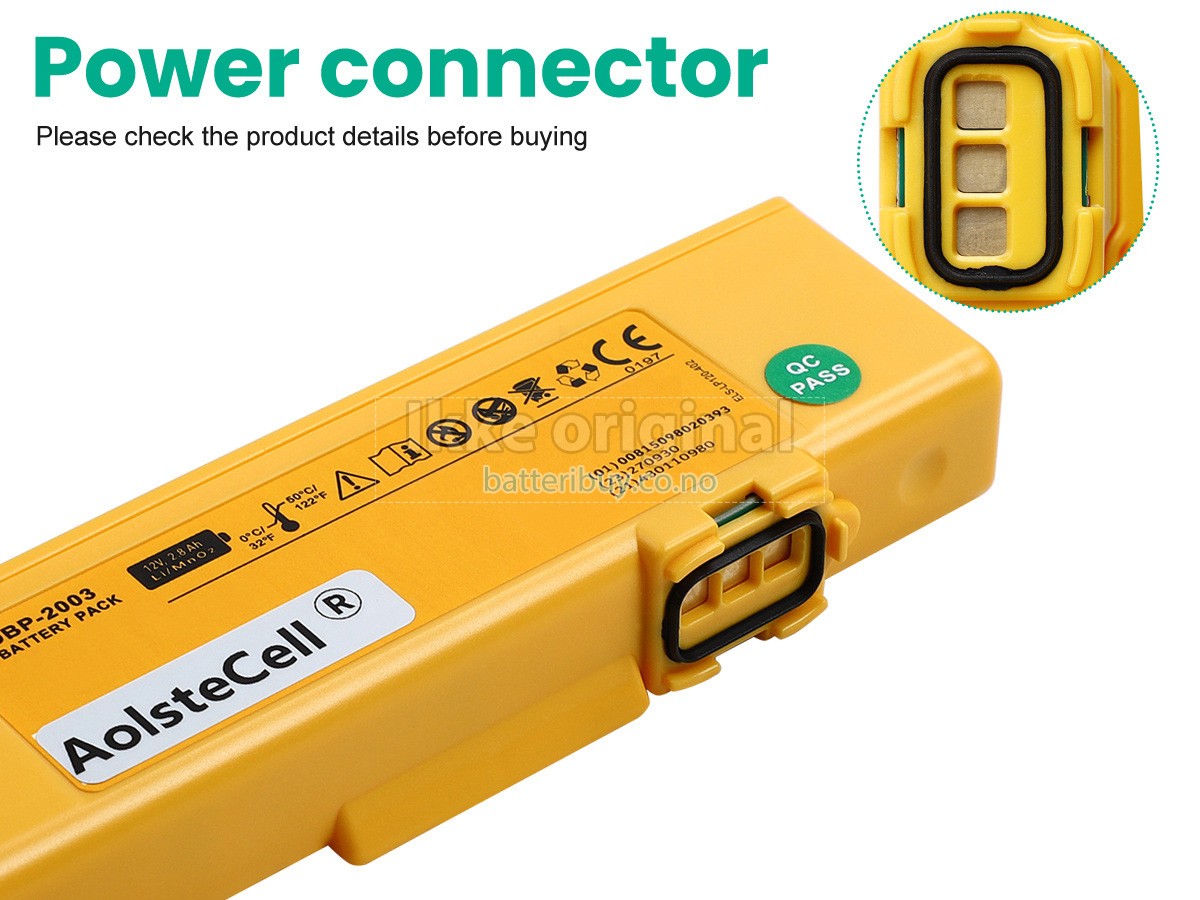 Defibtech DCF-2013 batteri