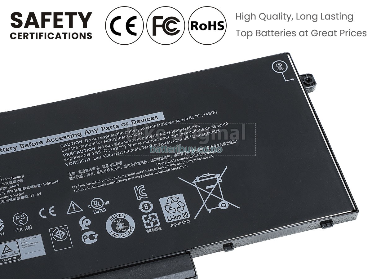 Dell 3PCVM batteri