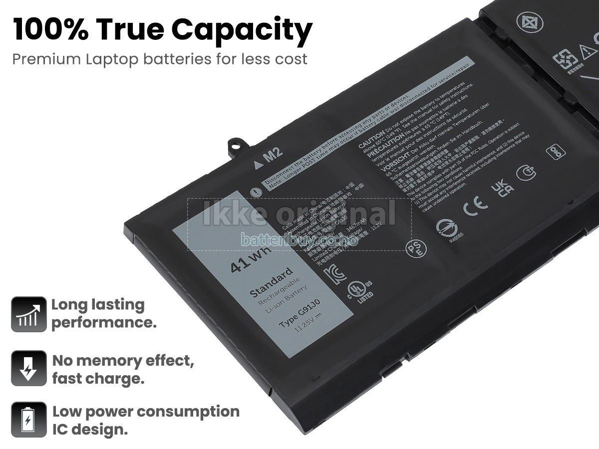 Dell 6TW9W batteri