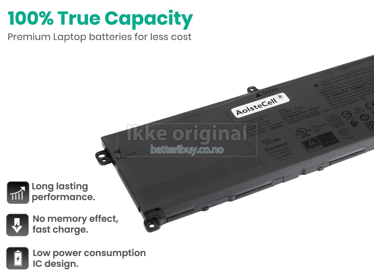 Dell P120F001 batteri