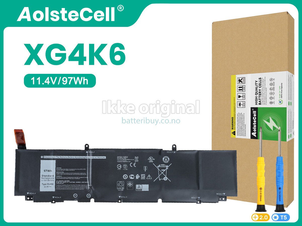 Dell XG4K6-T1 batteri