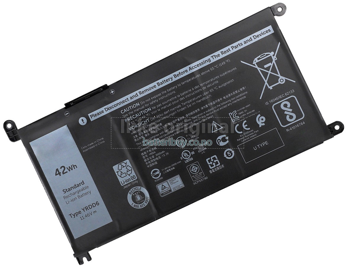 Dell P111G001 batteri