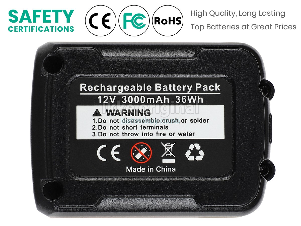 DeWALT DCF610 batteri