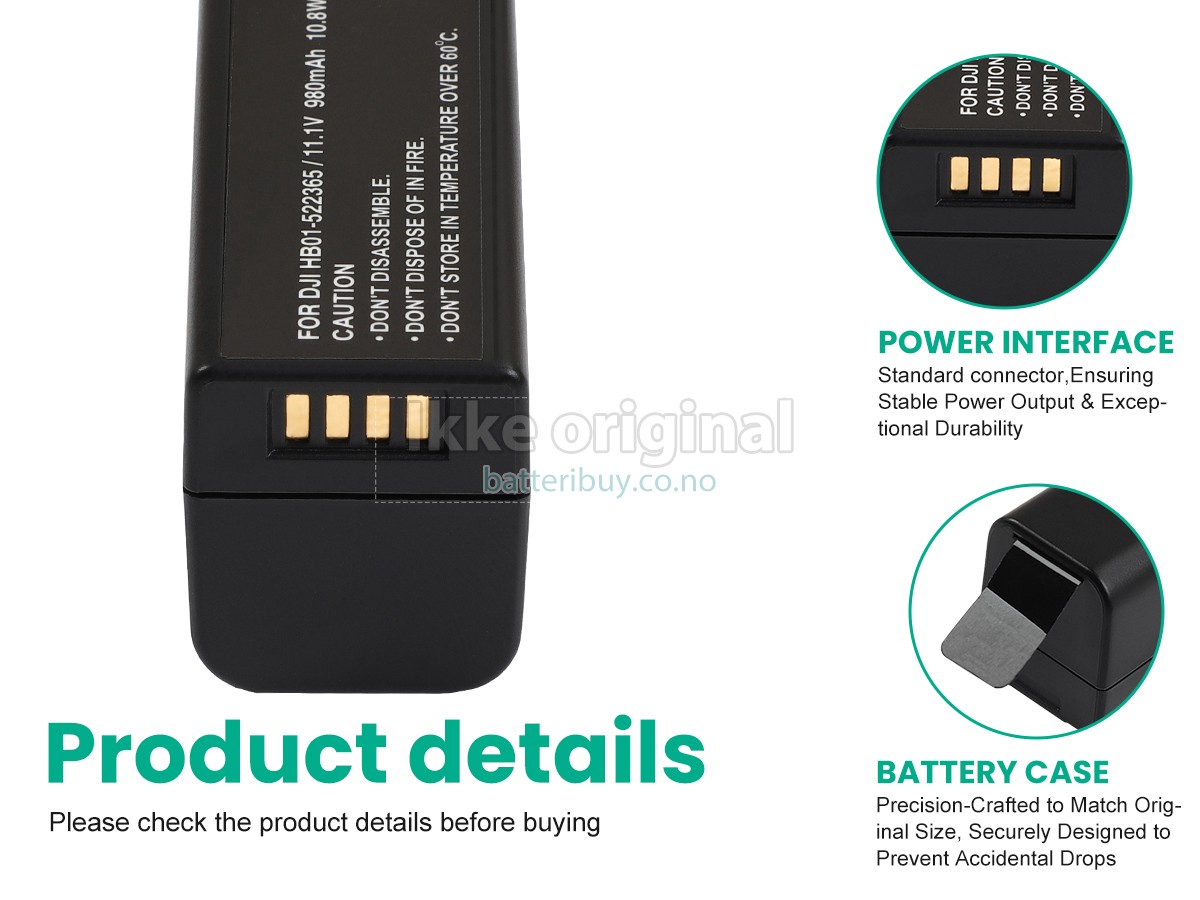 DJI OSMO MOBILE batteri