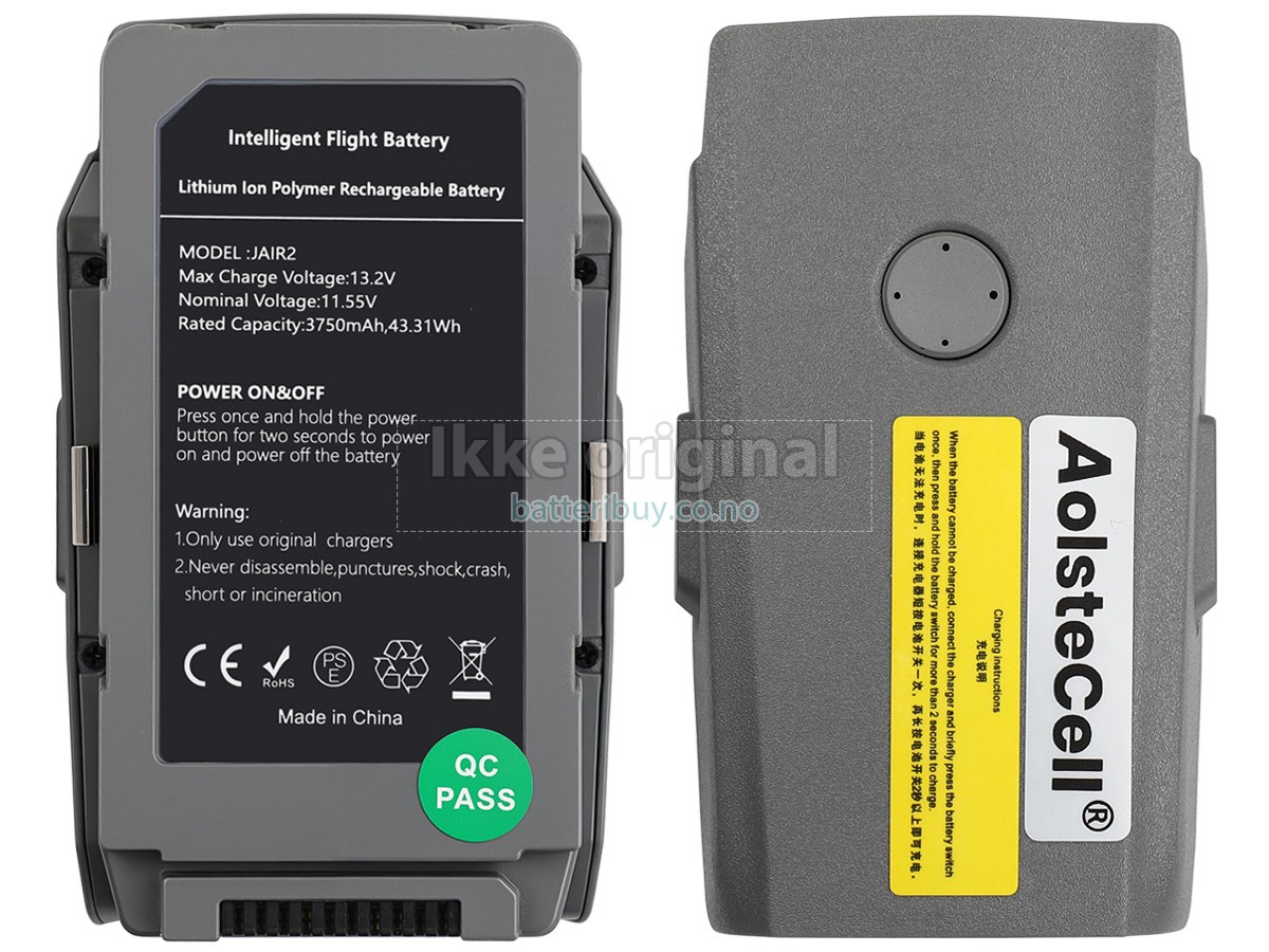 DJI MAVIC AIR 2 batteri