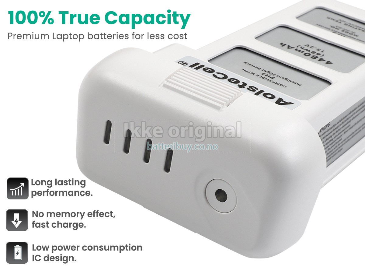 DJI PHANTOM 3 4K batteri