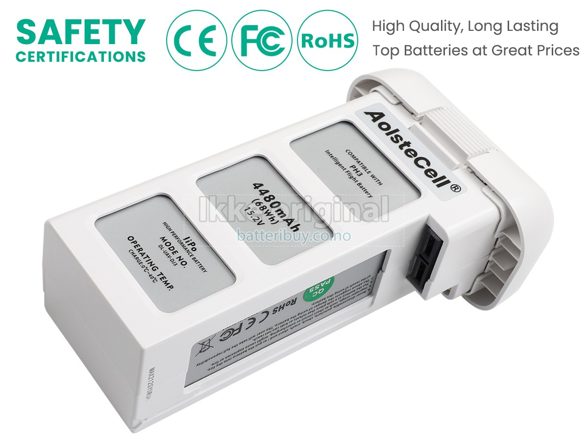 DJI PHANTOM 3 4K batteri