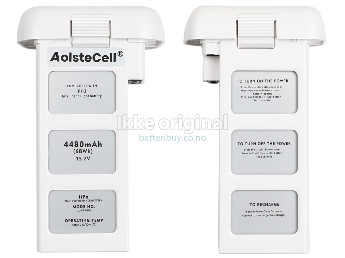 DJI PHANTOM 3 4K batteri