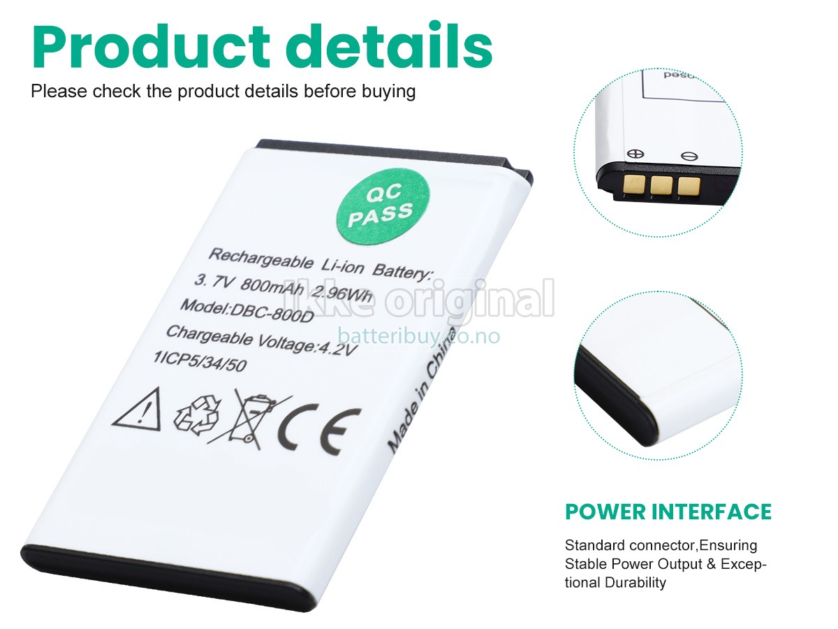 DORO 1350 batteri