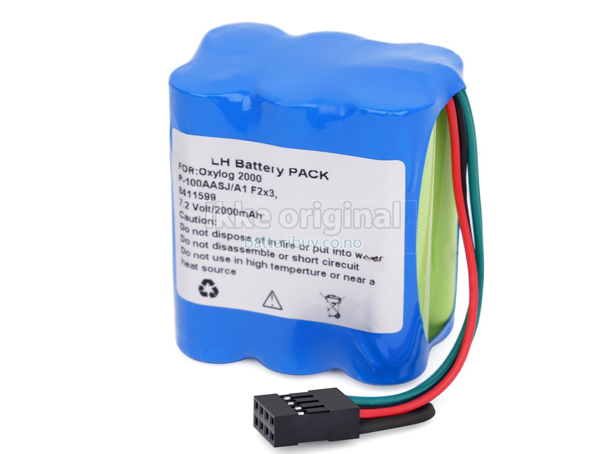 Drager OXYLOG 2000 batteri