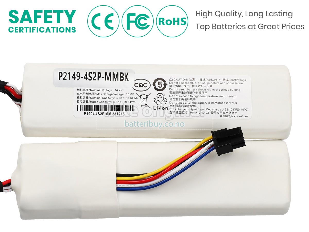 Dreame P2149-4S2P-MMBK batteri