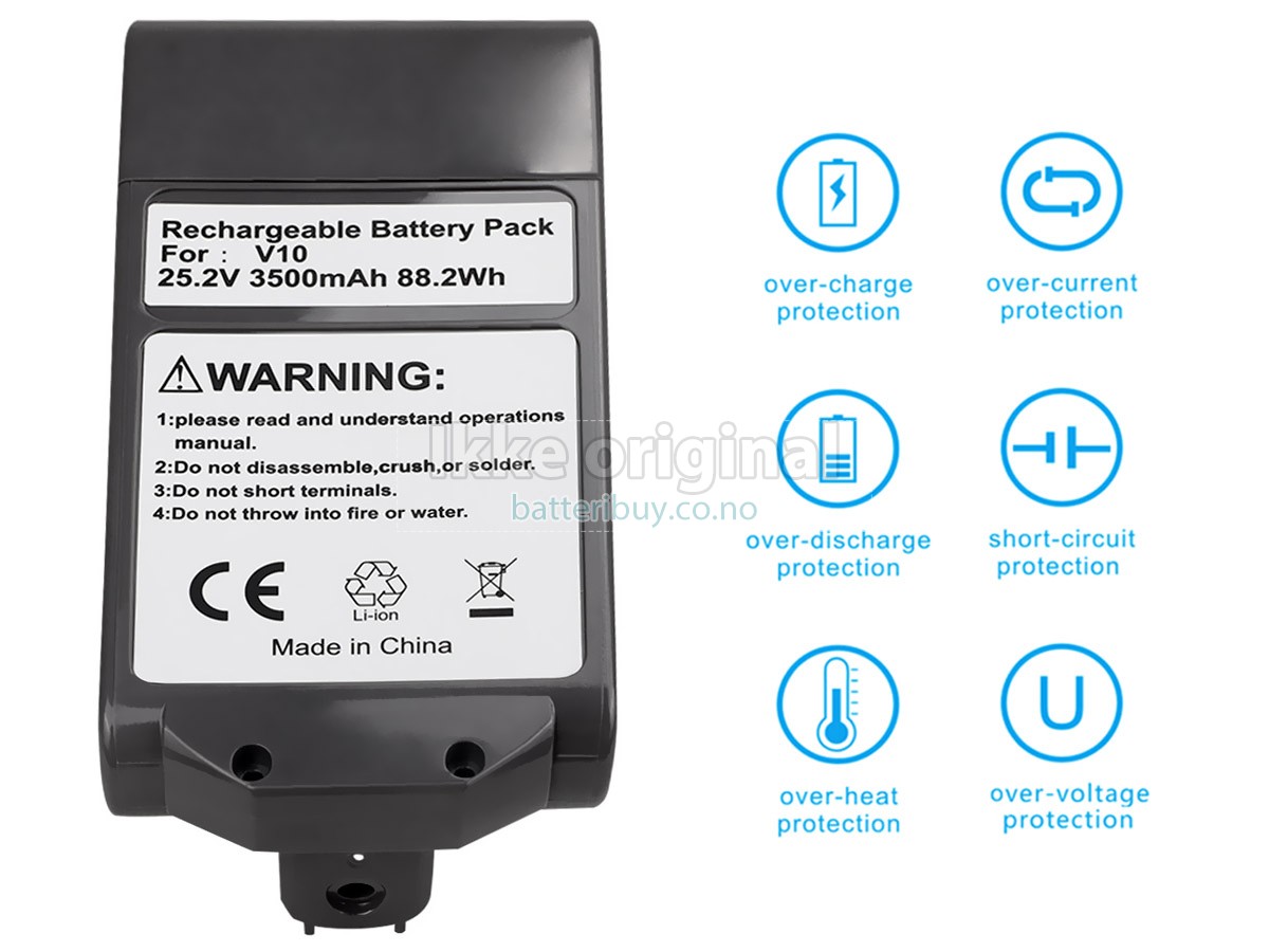 Dyson V10 CORDLESS VACUUM batteri