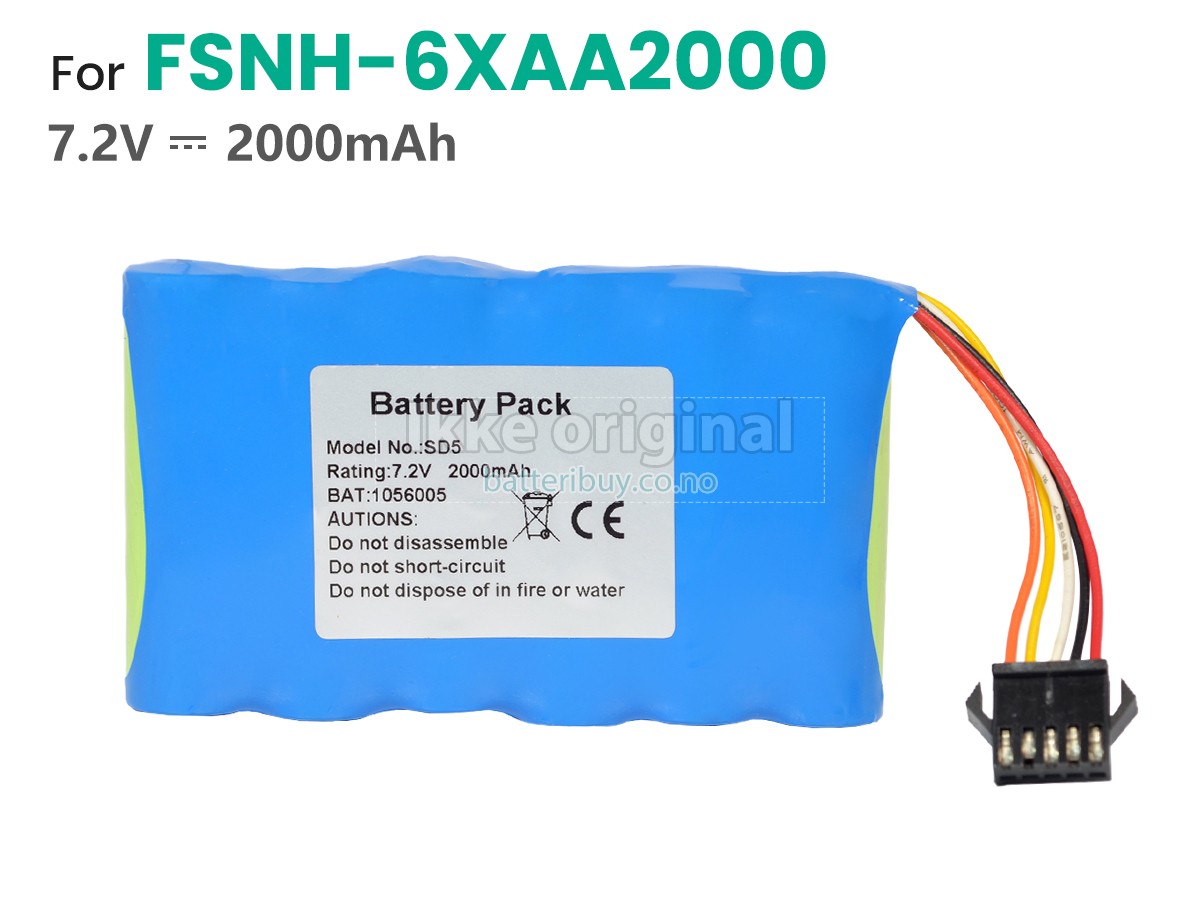 EDAN FSNH-6XAA2000 batteri