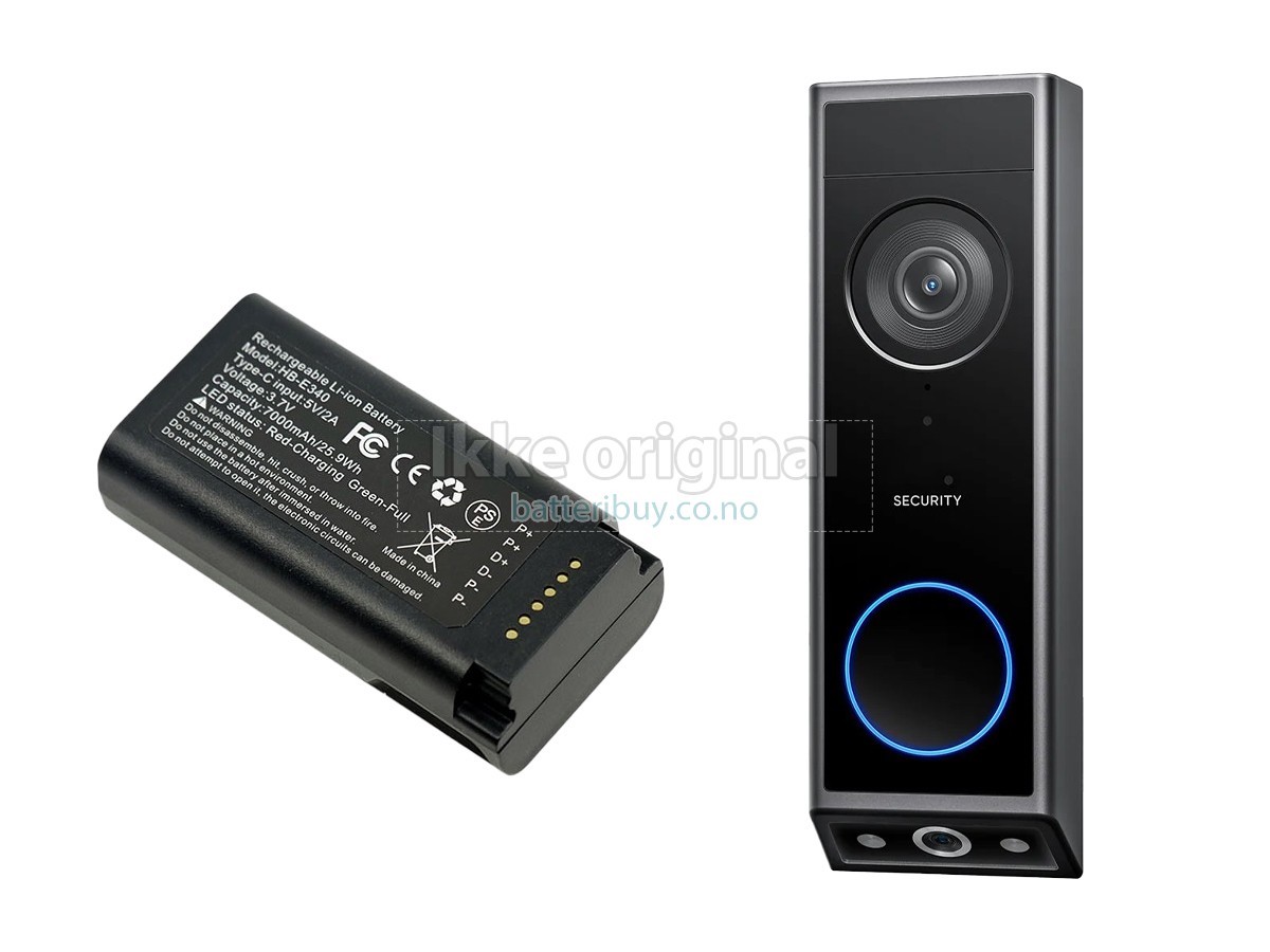 Eufy E340 batteri