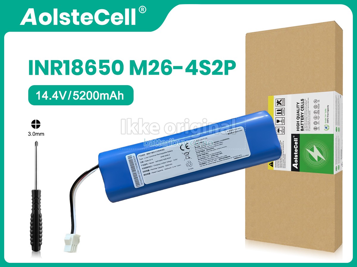 Eufy INR18650M26-4S2P batteri