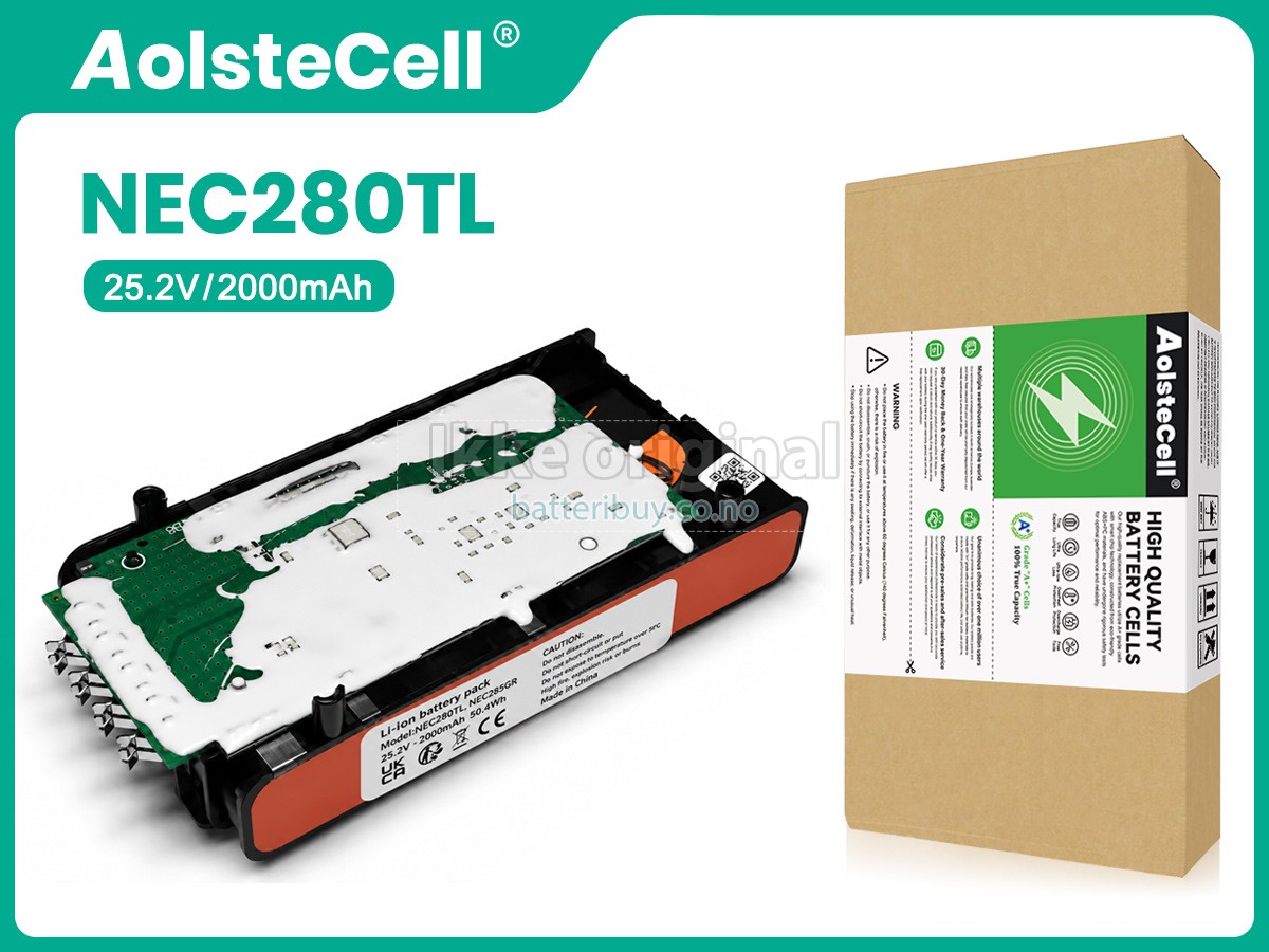 Eureka NEC280TL batteri