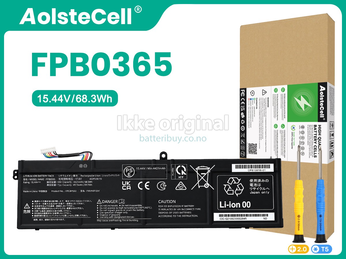 Fujitsu FPB0365 batteri
