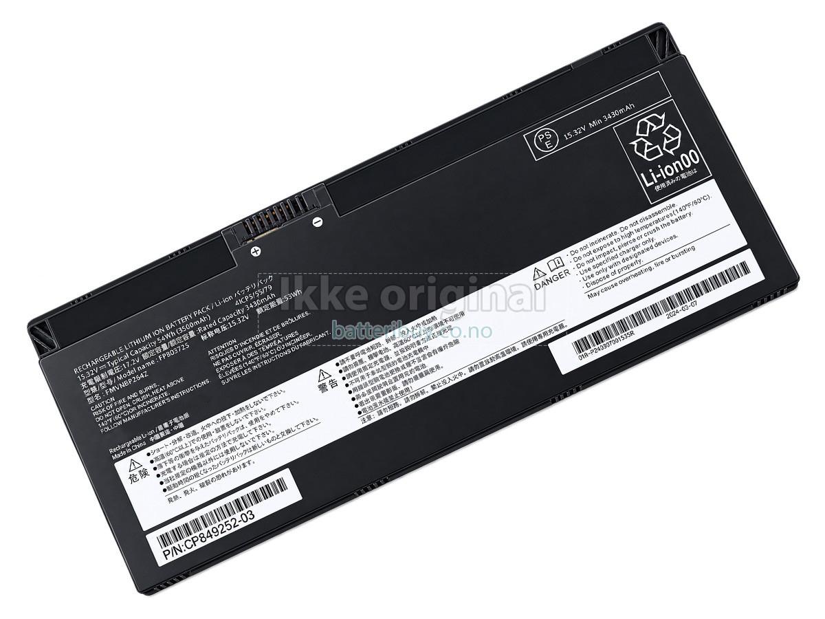 Fujitsu CP854407-02 batteri