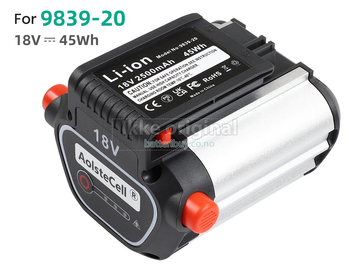 Gardena 9823-20 batteri