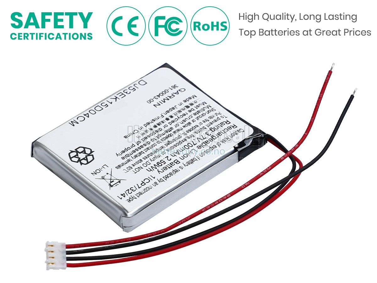 Garmin 010-01626-02 batteri