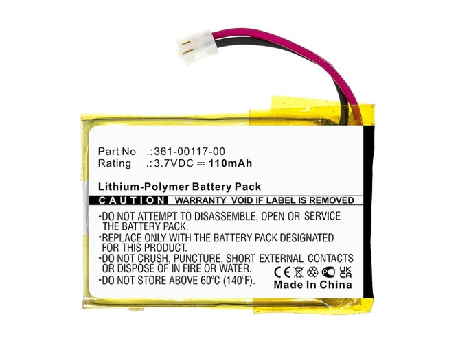Batteri til Garmin Approach S40