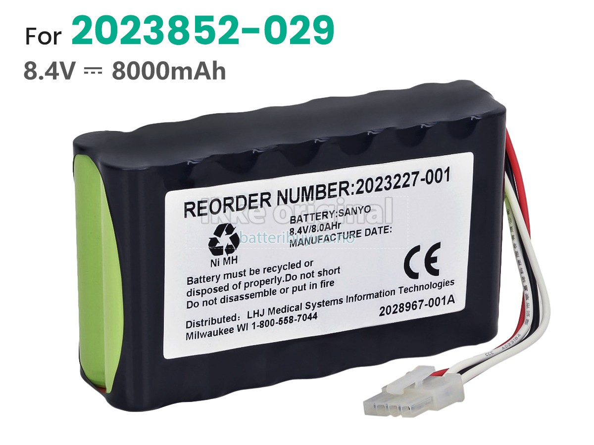 GE AMED2250 batteri