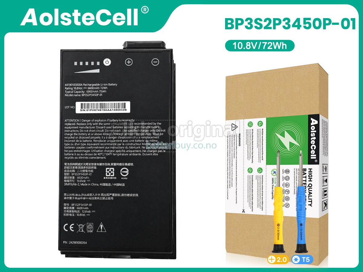 Getac 44190100000A batteri