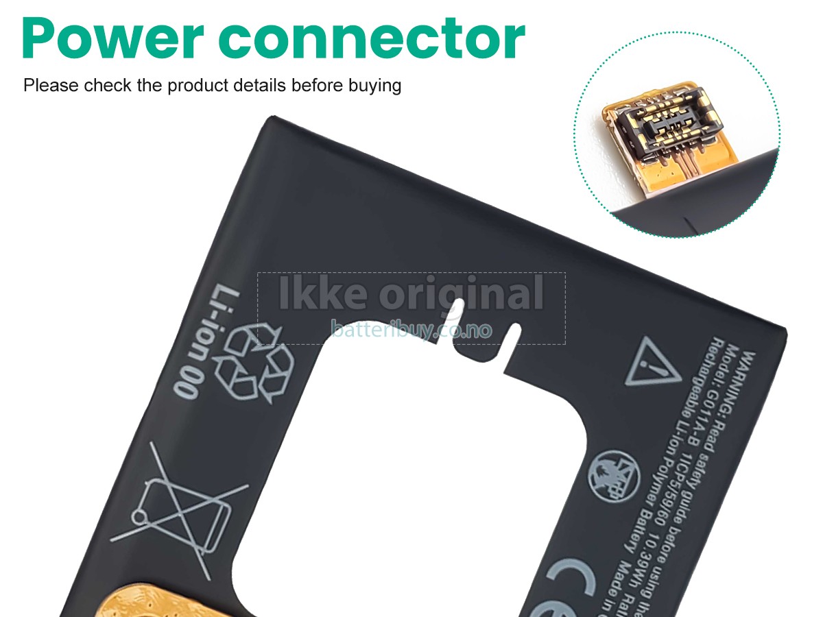 Google BG2W batteri