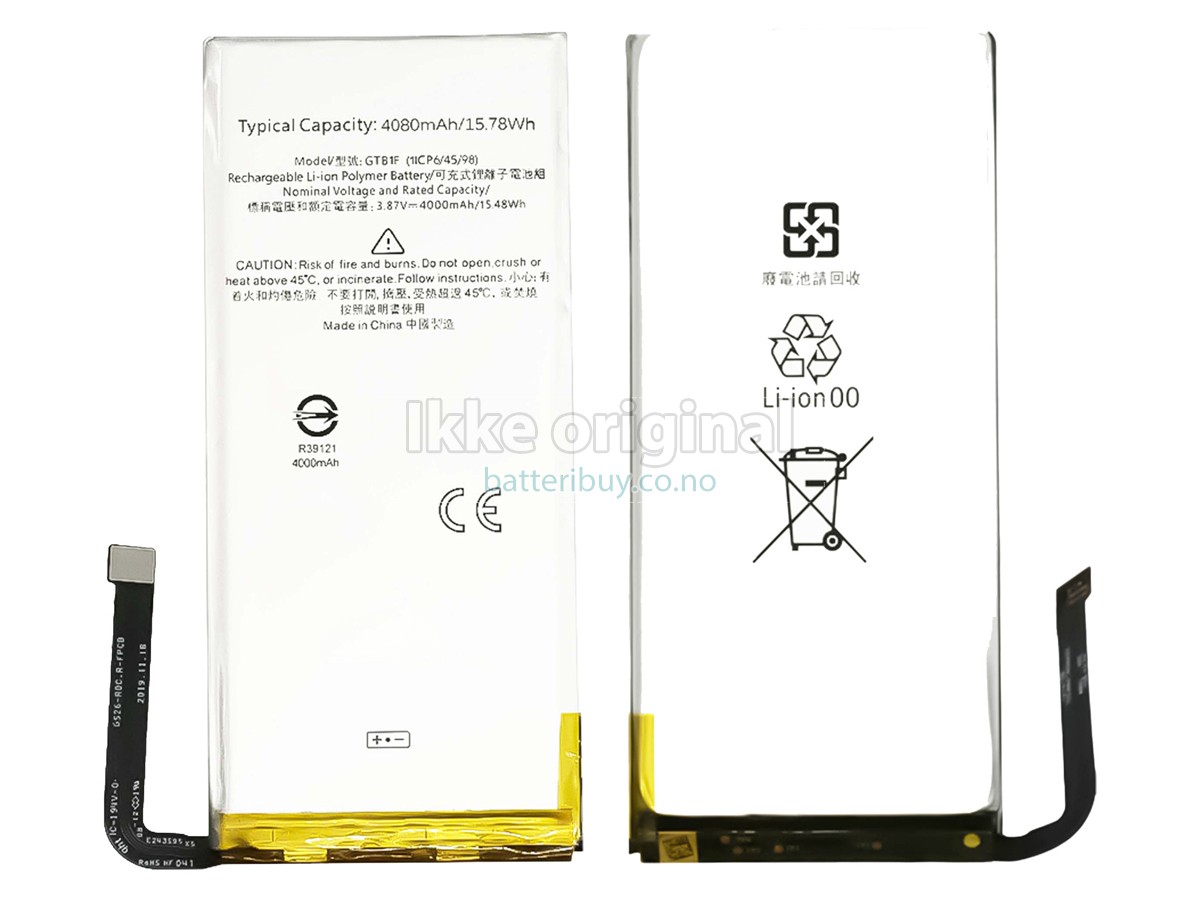 Google PIXEL 5 batteri