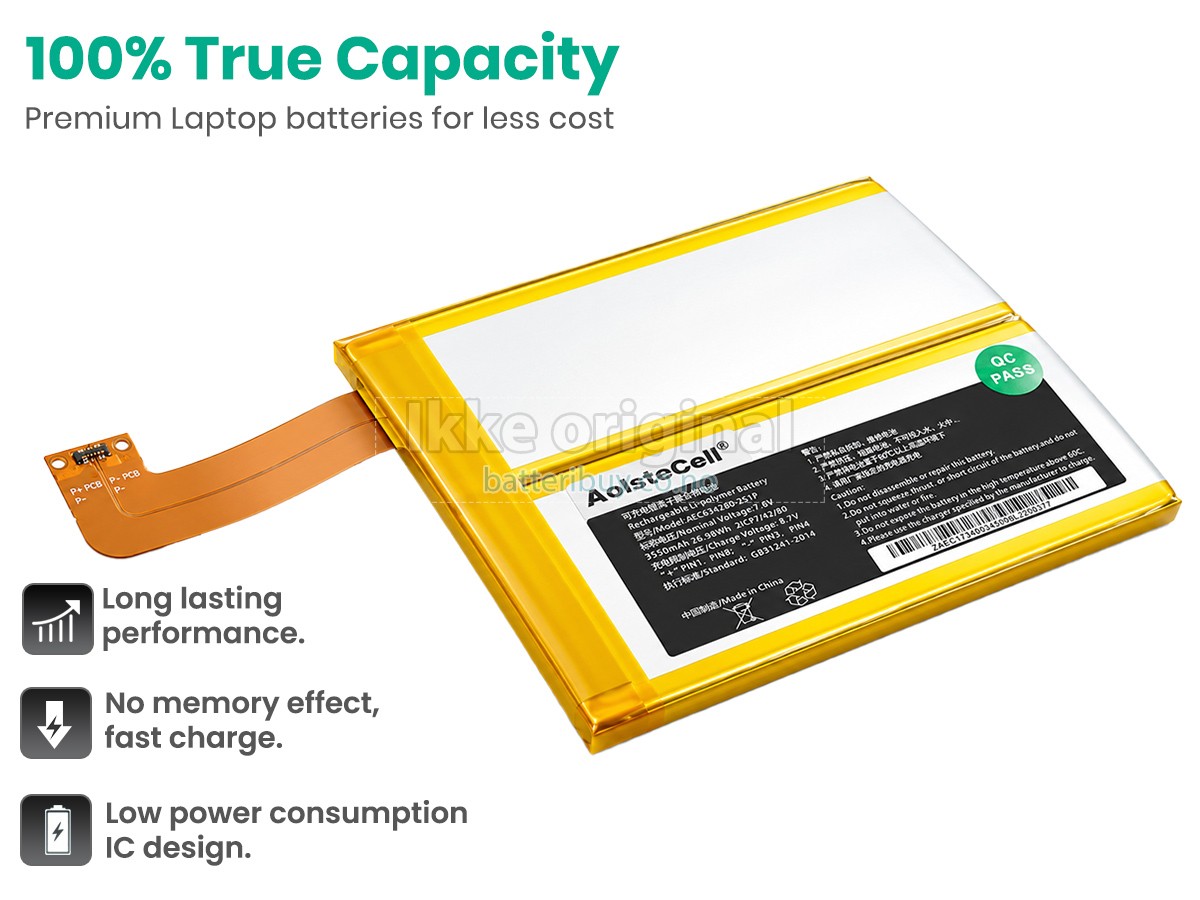 GPD AEC634280-2S1P(2ICP/42/807) batteri