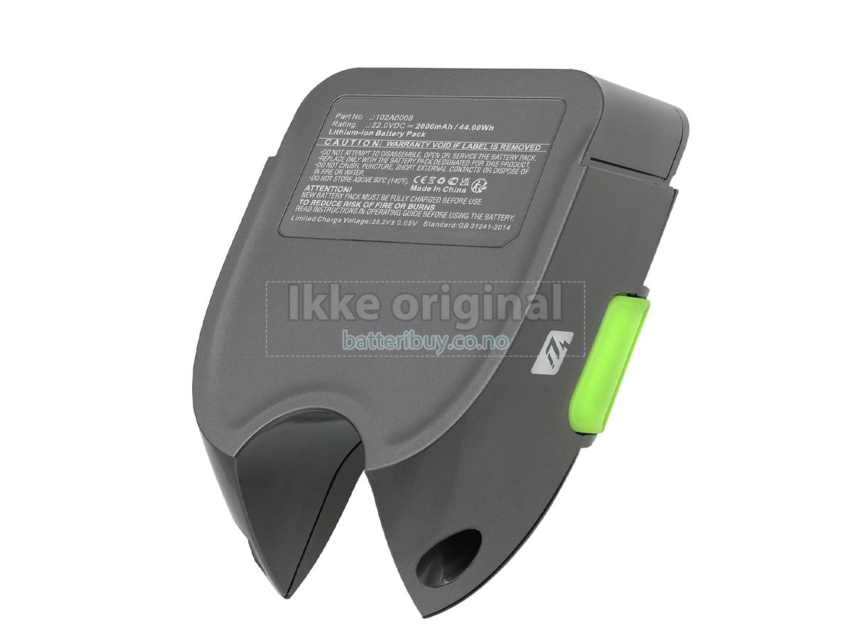 Gtech 102A0008 batteri
