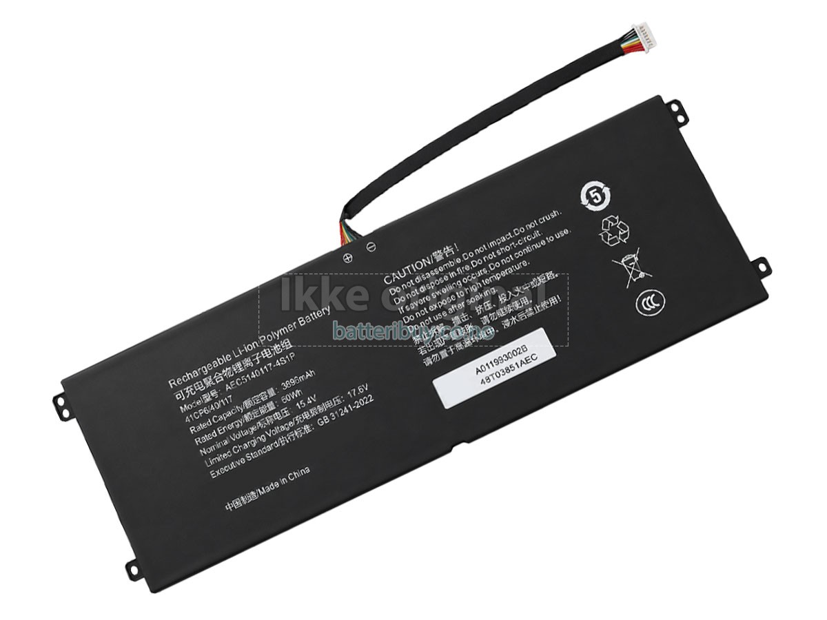 Hasee 40091602 batteri
