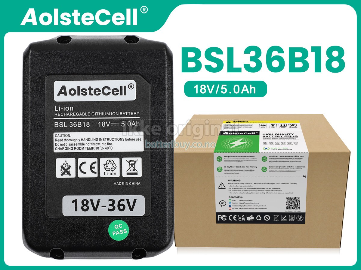 Hitachi BSL36A18 batteri