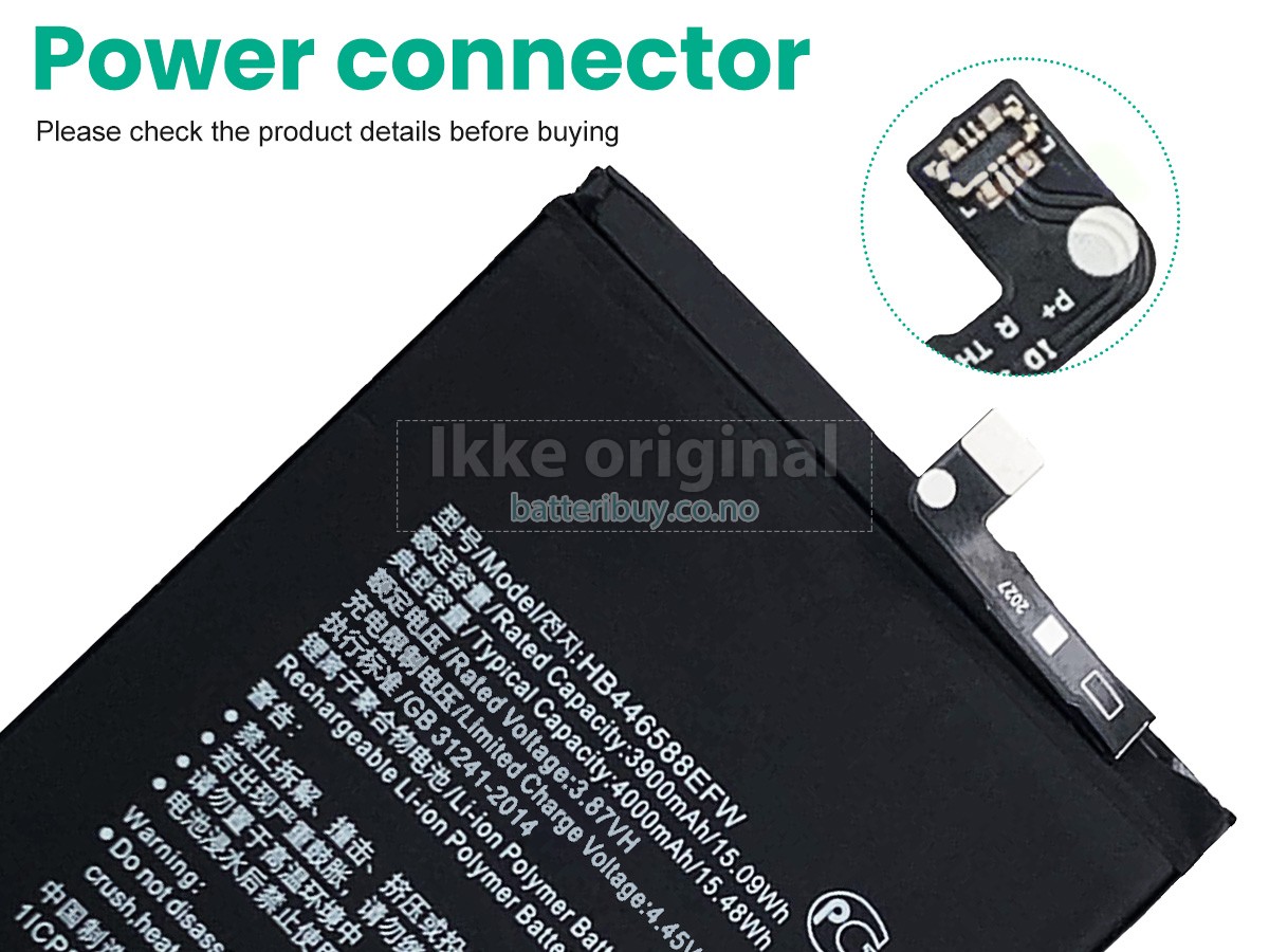 Honor HB446588EFW batteri