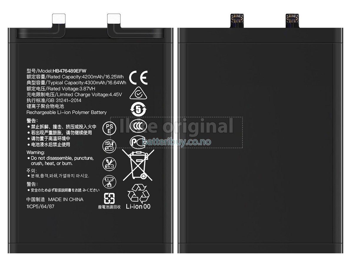 Honor 50 batteri