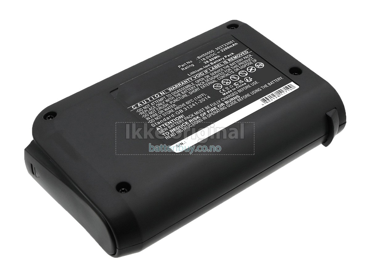 Hoover BH50000 batteri